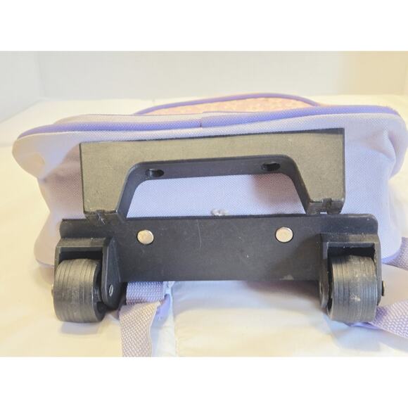 Vintage Sesame Street Rolling Backpack Abby Cadabby & Elmo Purple Retro Toddler - Picture 5 of 10